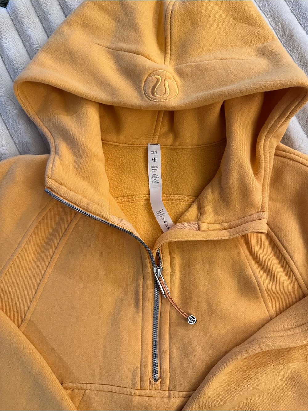 Lululemon Mango Half-Zip Scuba Hoodie - Picture 2 of 12